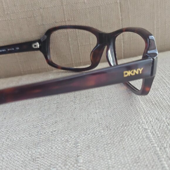 Vintage Eyeglasses Frame Dark Brown DY4003 Wrap Shape Glasses 61[]16 120 - Picture 8 of 12